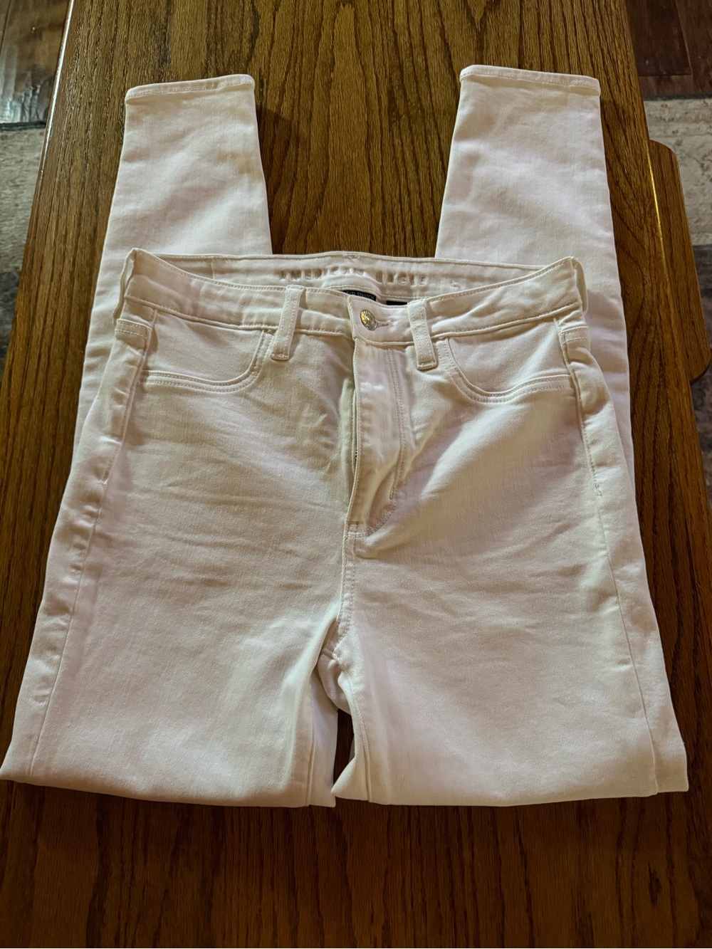 American Eagle Outfitters White Skinny Jeans